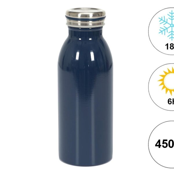 Θερμός INSULATED TRAVEL BOTTLE 45CL BLUE KA4808