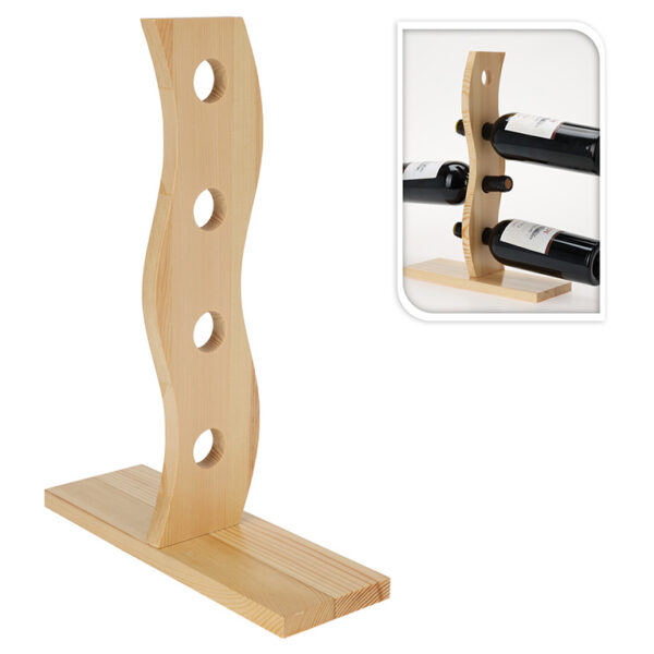 Αξεσουάρ Κρασιοΰ WINE RACK FOR 4 BOTTLES NB1920070