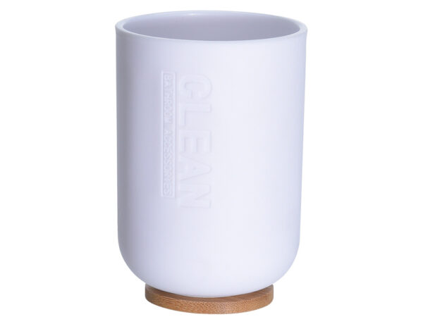 Αξεσουάρ Μπάνιου MUG BATHROOM SOLUTIONS PP DIA 7XH11CM WHITE 170456