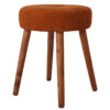 Σκαμπό & Πουφ STOOL 35X45CM BEIGE AAE339990