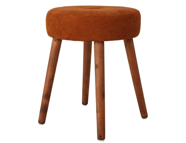 Σκαμπό & Πουφ STOOL 35X45CM RUST BROWN AAE340000