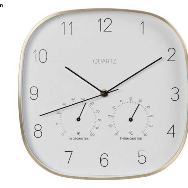 Ρολόγια Εσωτερικοΰ Χώρου WALL CLOCK ALU DIA285X40MM 837362240