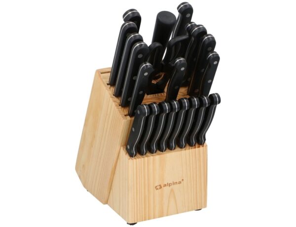 Μαχαίρια CHEESE KNIFE SET ALPINA 3PC FSC 108GR SS⁄WD CBW FS