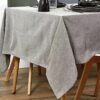 Τραπεζομάντηλα & Πετσέτες Δειπνου BEIGE COTTON TABLECLOTH 140X250CM TX8193