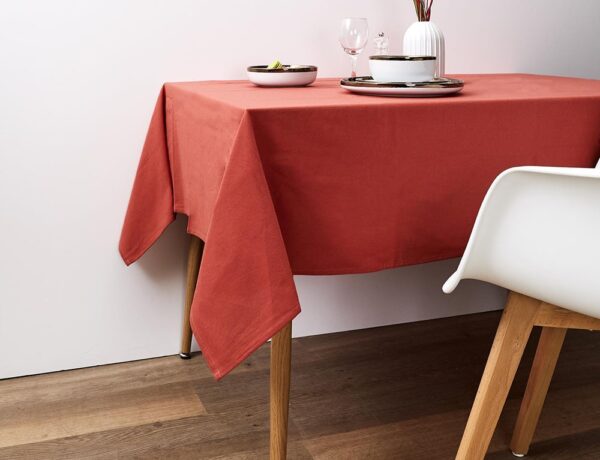 Τραπεζομάντηλα & Πετσέτες Δειπνου TERRACOTTA COTTON TABLECLOTH 140X250CM TX9366