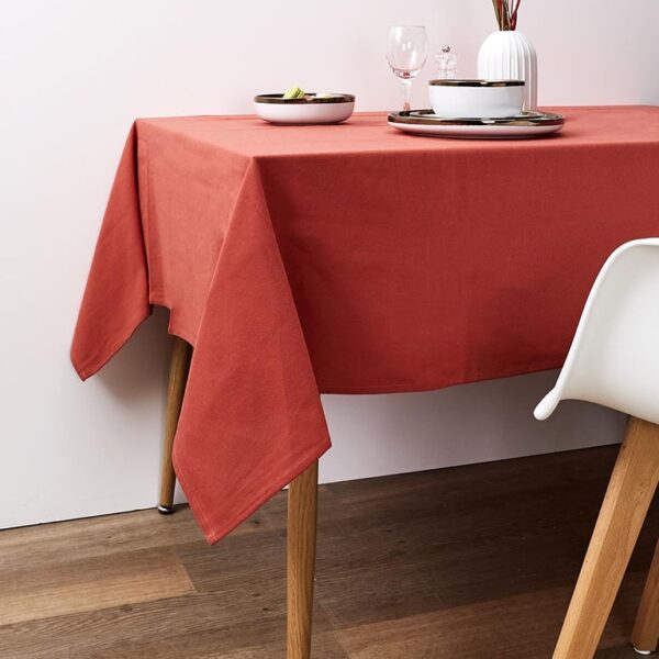 Τραπεζομάντηλα & Πετσέτες Δειπνου TERRACOTTA COTTON TABLECLOTH 140X250CM TX9366