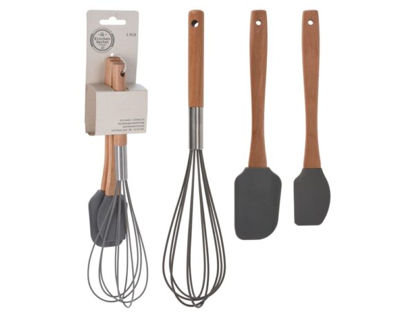 Εργαλεία Κουζίνας KITCHEN TOOL SET⁄3PCS ACACIA 170485260