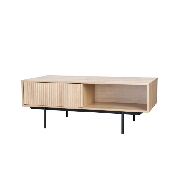 RIGOTE COFFEE TABLE 1συρταρι SONOMA Μαυρο 120x59xH45cm