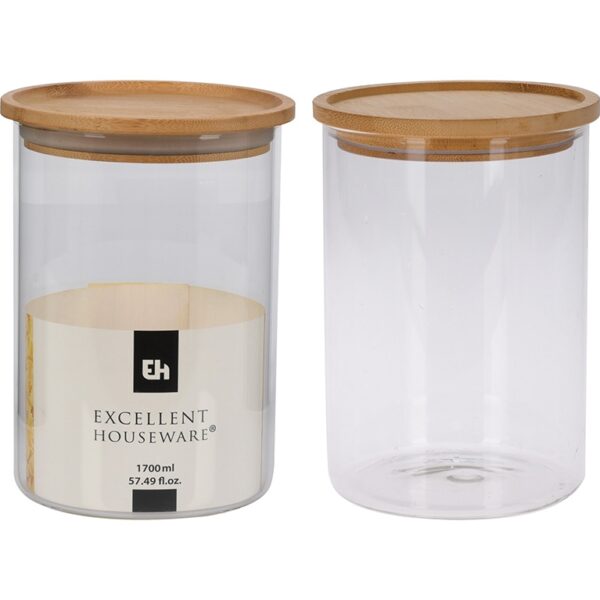 Δοχεία Τροφίμων STORAGE JAR 1700ML WITH LID CD1002350