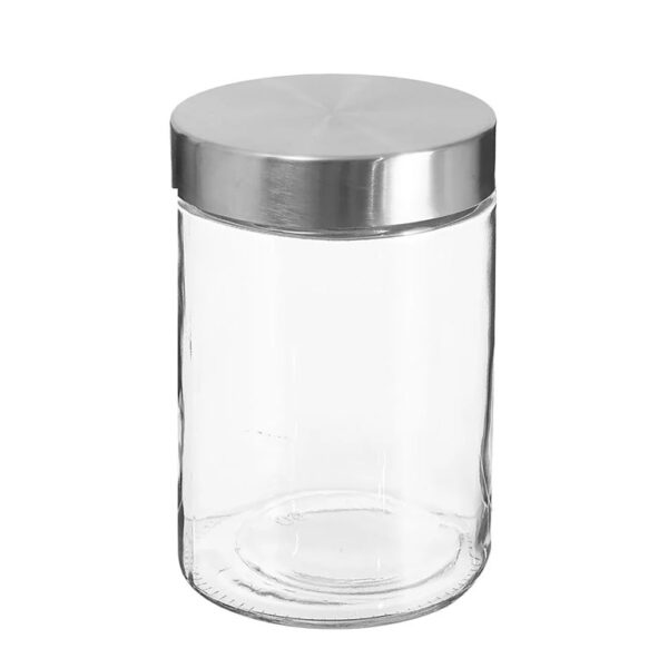 Δοχεία Τροφίμων JAR GLASS+SS 1.2L NIXO 135297