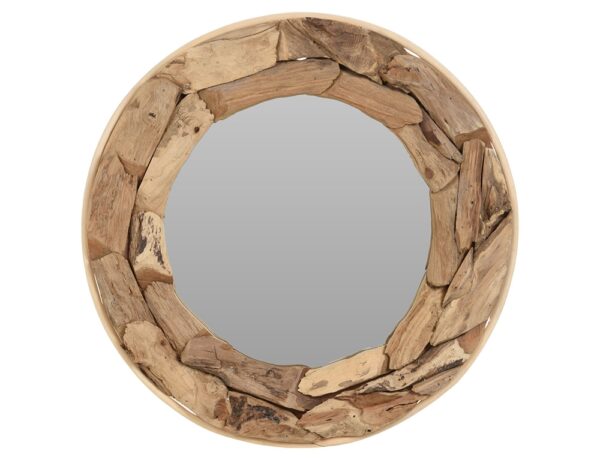 Καθρέπτες MIRROR TEAK ROUND DIA 50CM J11302240