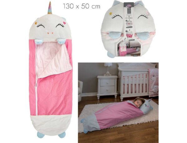 Παιδικό Δωμάτιο & Διακόσμηση UNICORN CONVERTIBLE SLEEPING BAG 130X50CM TX9401