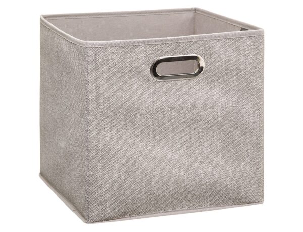 Ραφιέρες & Αποθηκευτικά Κουτιά STORAGE BOX 31X31 BEIGE LINEN 138885G