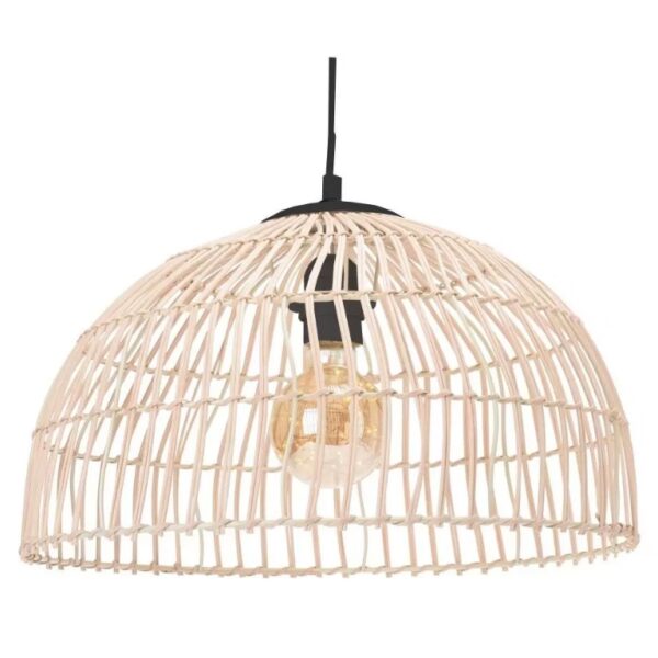 Φωτιστικά Ρεΰματος HANGING LAMP PIAZZA RATTAN 40X22CM HZ1961740