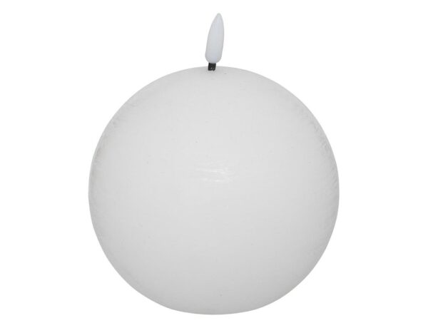 Κεριά Ατμοσφαιρικοΰ Φωτισμοΰ LED MOLIA WHI BALL LED CANDLE D10