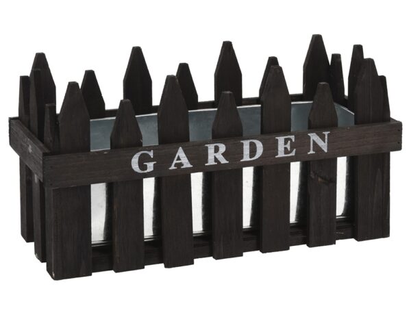 Διακόσμηση & Οργάνωση Μπαλκονιοΰ FLOWER BOX FENCE 35X15XH18CM 430001020