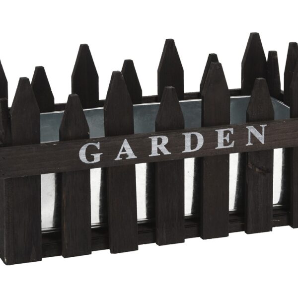 Διακόσμηση & Οργάνωση Μπαλκονιοΰ FLOWER BOX FENCE 35X15XH18CM 430001020