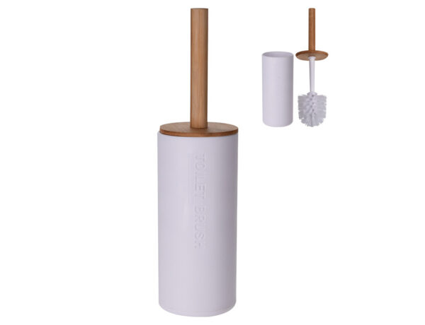 Αξεσουάρ Μπάνιου TOILET BRUSH BATHROOM SOLUTIONS WITH HOLDER WHITE