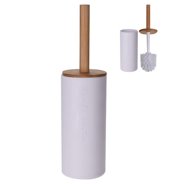 Αξεσουάρ Μπάνιου TOILET BRUSH BATHROOM SOLUTIONS WITH HOLDER WHITE