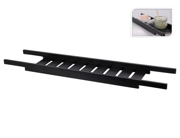 Ραφιέρες Ντουζ BATH RACK BAMBOO 68X15CM BLACK 529003410