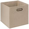 Ραφιέρες & Αποθηκευτικά Κουτιά STORAGE BOX 31X31 BEIGE LINEN 138885G