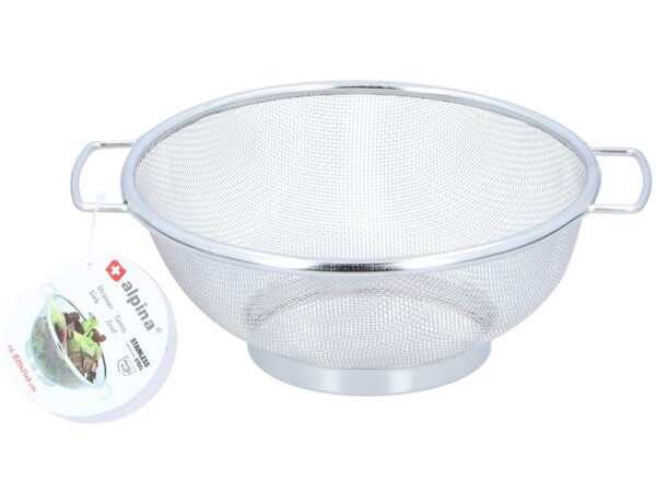 Εργαλεία Κουζίνας STRAINER ALPINA 20X25X8CM 116GR SS HT