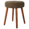 Σκαμπό & Πουφ STOOL 40CM LIGHT GREY CLR AAE341250