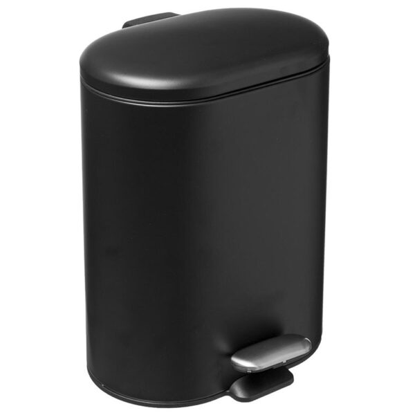 Αξεσουάρ Μπάνιου DUSTBIN SOFTCL 6L SILIFLEX BLA 174635C