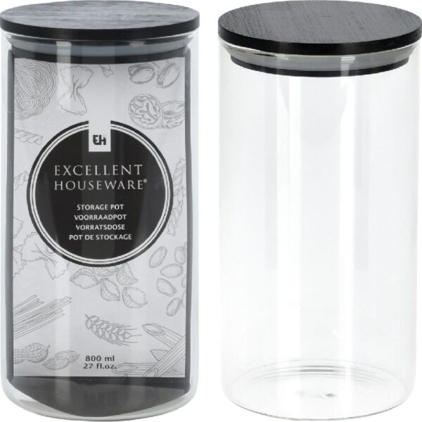 Δοχεία Τροφίμων STORAGE JAR 800ML WITH LID CD1002500