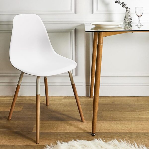 Καρέκλες & Πολυθρόνες SCANDINAVIAN CHAIR PP PHENIX WHITE HD7610