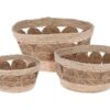 Καλάθια BASKET SET CATTAIL 3 SIZES KR2002180