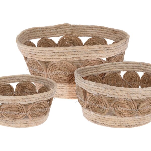 Καλάθια BASKET SET CATTAIL 3 SIZES KR2002220