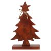 Διακόσμηση & DECO Σε Εορταστικό Πνεΰμα XMAS TREE WOOD H31CM WALNUT A68100120