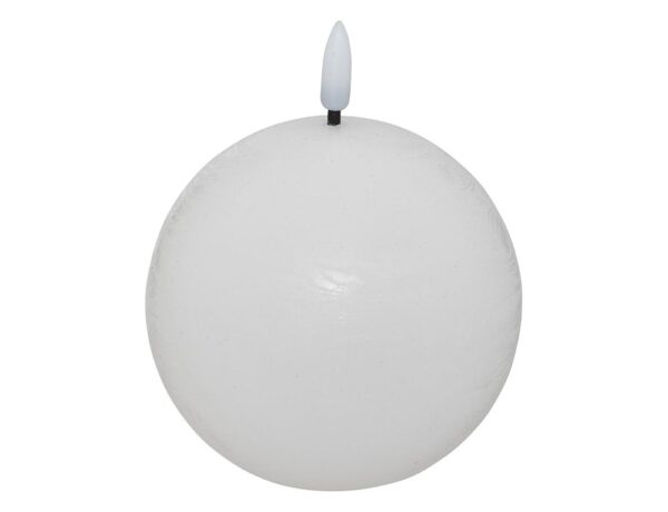 Κεριά Ατμοσφαιρικοΰ Φωτισμοΰ LED MOLIA WHI BALL LED CANDLE D12