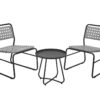 Έπιπλα Κήπου & Βεράντας BISTRO SET BLACK FRAME 5PC(F1) VN3000110