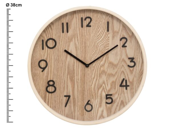 Ρολόγια Εσωτερικοΰ Χώρου WOOD CLOCK IVANA D38 ATMOSPHERA 193109