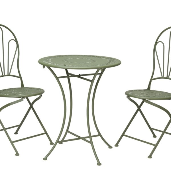 Έπιπλα Κήπου & Βεράντας BISTRO GARDEN SET METAL 3PCS X71000310