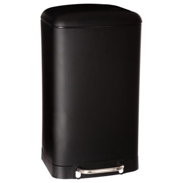 Κάδοι Απορριμάτων 30L METAL DUSTBIN ARIANE BLACK FIVE 133684