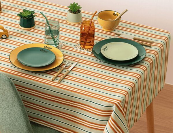 Τραπεζομάντηλα & Πετσέτες Δειπνου TABLECLOTH COAT VINT 150X250 ATMOSPHERA 194396D