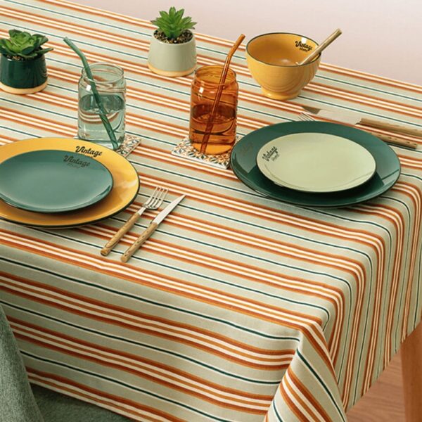 Τραπεζομάντηλα & Πετσέτες Δειπνου TABLECLOTH COAT VINT 150X250 ATMOSPHERA 194396D