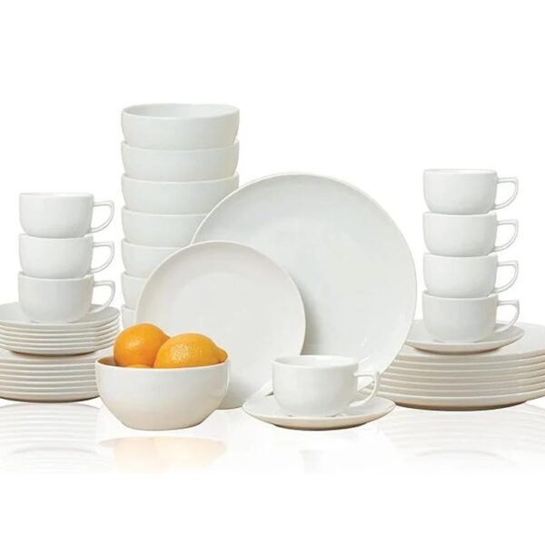 Πιάτα – Σετ Δείπνου⁄καφέ BREAKFAST SET ALPINA 16PCS WHITE SW CB D20