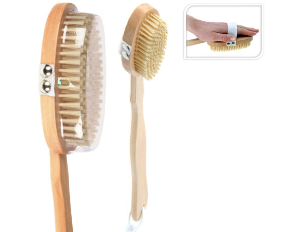 SPA Στο Σπίτι BATH BRUSH BATHROOM SOLUTIONS 43CM WOOD CY5650670