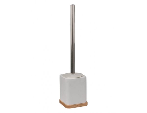 Αξεσουάρ Μπάνιου WHITE TOILET BRUSH RESIN NATUR 174613A