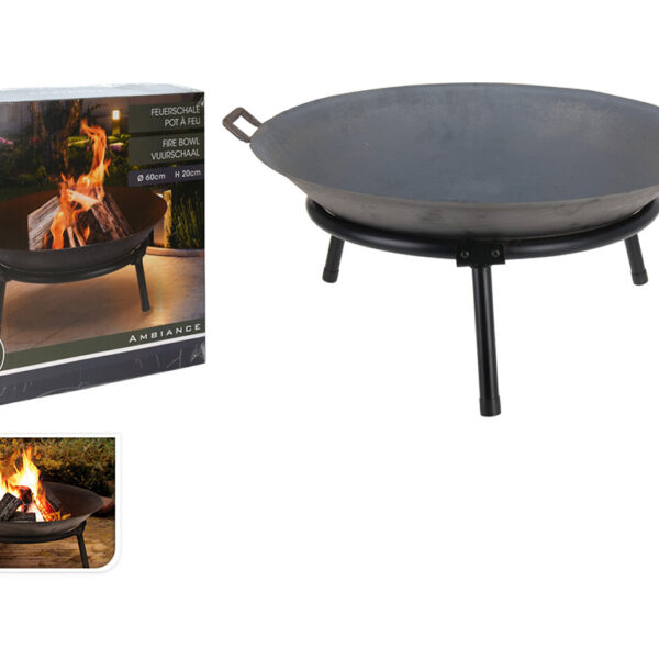 Τζακια Και Εστίες Φωτιάς Βεράντας – Κήπου FIRE BOWL CAST IRON DIAMETER 60CM C83000030