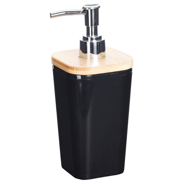 Αξεσουάρ Μπάνιου SOAP DISPENSER BATHROOM SOLUTIONS PS BAMBOO LID 17