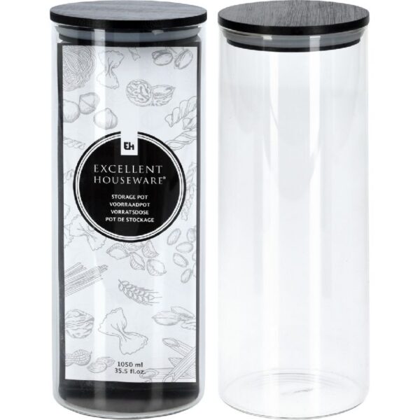 Δοχεία Τροφίμων STORAGE JAR 1050ML WITH LID CD1002510