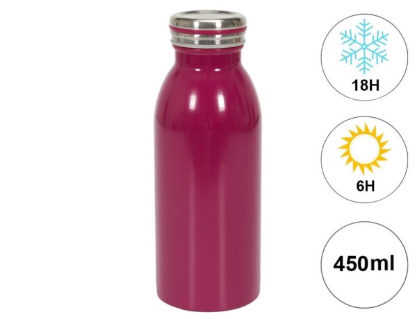 Θερμός INSULATED TRAVEL BOTTLE 45CL RASPBERRY KA4807