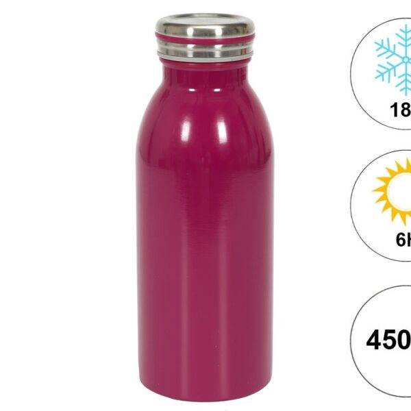 Θερμός INSULATED TRAVEL BOTTLE 45CL RASPBERRY KA4807