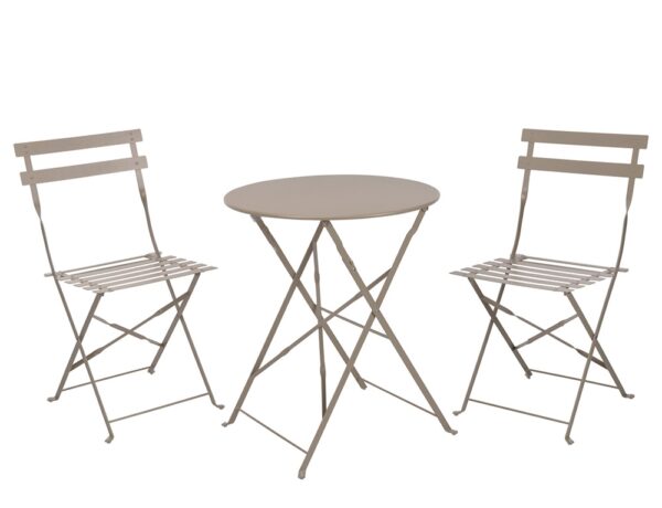 Έπιπλα Κήπου & Βεράντας GARDEN FURNITURE 3PC MATT TAUPE CK9201020