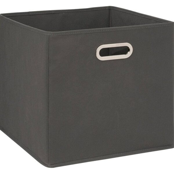 Ραφιέρες & Αποθηκευτικά Κουτιά STORAGE BOX 31X31 DARK GREY 138885A